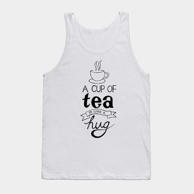 A Cup of Tea Tank Top by nemlikur